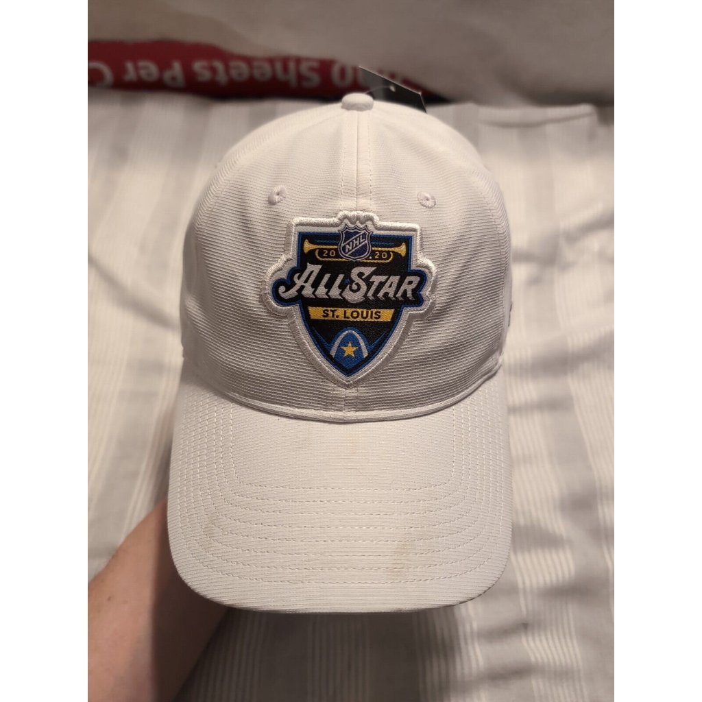 Adidas 2020 Nhl All Star StLouis White Adjustable Hat Read